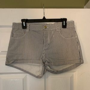 Women’s H&M Striped Shorts, Size 12